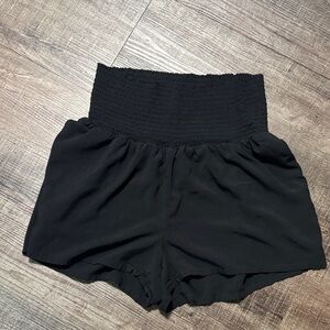 Hatch Black Women's Shorts